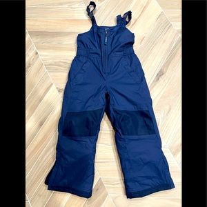 Navy Blue, LL Bean bib snow pants